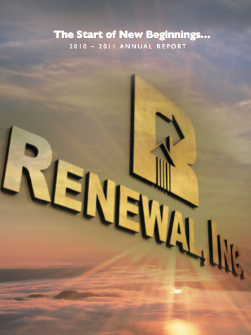 Renewal Annual Report 2010-2011